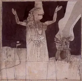 Pyne, Ganesh (Artist). Festival, n.d. | Drawing