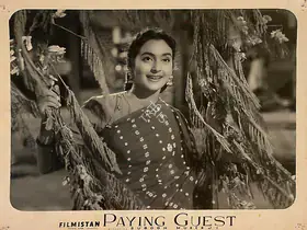 Dronacharya (Cinematographer), Paying Guest, 1957 | Lobby Card