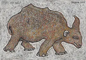 Chowdhury, Jogen (Artist). Untitled, 2016 | Painting