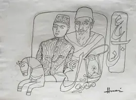 Husain, M.F. (Artist). Untitled, n.d. | Painting