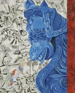Aelay, Laxman (Artist). Untitled, 2013 | Painting