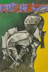 Husain, M.F. (Artist). Untitled, n.d. | Painting