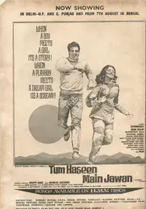 Sonie, Bhappie (Producer), Tum Haseen Main Jawan, 1970 | Advertisement