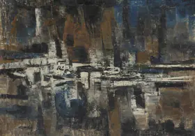 Qadri, Sohan (Artist). Untitled, 1964 | Painting