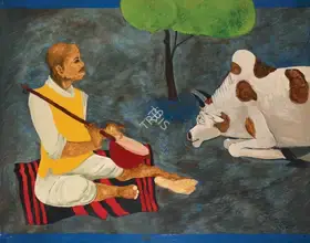 Varma, Umesh (Artist). Untitled, n.d. | Painting