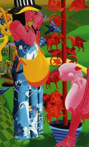 Khajuria, Sunanda (Artist). Rebirth, 2010 | Painting
