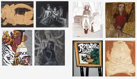 Various Artists (Artist). Remembering Bhupen, 2004 | Painting