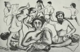Bawa, Manjit (Artist). Untitled, n.d. | Drawing