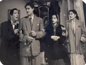 Gupta, Dilip (Cinematographer), Madh Bhare Nain, 1955 | Photographic Still