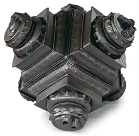 Tallur, L.N. (Artist). "?(Graphite Black)", n.d. | Sculpture