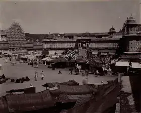 Unknown (Photographer), The Chowk. Jeypore, 1901-1902 | Antiquarian Photograph