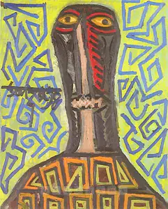 Souza, F.N. (Artist). Golly-Wog, 1958 | Painting