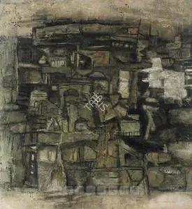 Ramkumar (Artist). Landscape I, 1963 | Painting