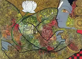 Gorjala, Ramesh (Artist). Untitled, 2013 | Painting