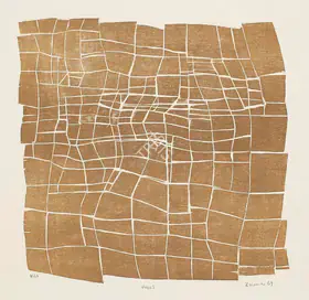 Hashmi, Zarina (Artist). Wall I, 1969 | Print