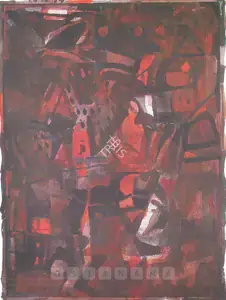 Kudallur, Achutan (Artist). Achuthan Kudallur, 2003 | Solo Exhibition Invitation | 00859282