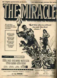 Blanke, Henry (Producer), The Miracle, 1959 | Advertisement