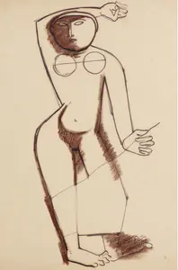 Husain, M.F. (Artist). Untitled, n.d. | Painting