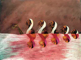 Caur, Arpana (Artist). Yatra, 1987 | Painting