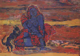 Santhanaraj, A.P. (Artist). A. P. Santhanaraj, 2001 | Solo Exhibition Invitation | 00859610
