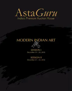Asta Guru (Auction House). Modern Indian Art. 20 December 2018, Mumbai | Auction Catalogue | EconomicsArt | 00862300