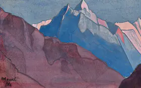 Roerich, Nicholas (Artist). Mount "M", 1932 | Painting
