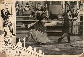 Engineer, Noshir (Producer), Shamsheer Baaz, 1953 | Lobby Card