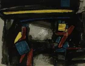 Ramkumar (Artist). Untitled, 1965 | Drawing