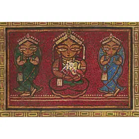 Roy, Jamini (Artist). Untitled, c.1960 | Painting