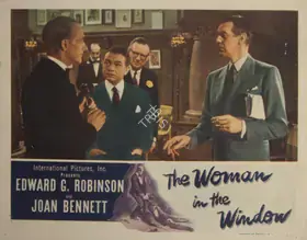 Johnson, Nunnally (Producer), The Woman in the Window, 1944 | Lobby Card