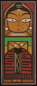 Roy, Jamini (Artist). Pujarin, n.d. | Painting