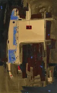 Prabha, B. (Artist). Untitled, 1957 | Painting