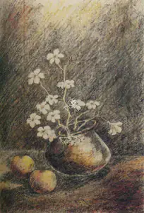 Ara, K.H. (Artist). Still Life, n.d. | Drawing