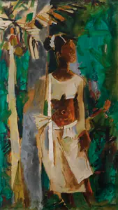 Husain, M.F. (Artist). Kerala, 1968 | Painting