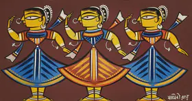 Roy, Jamini (Artist). Untitled, n.d. | Painting