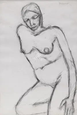 Padamsee, Akbar (Artist). Untitled, 1996 | Drawing & Sketch