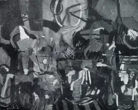 Hartigan, Grace (Artist). City Life, 1956 | Painting