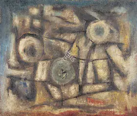 Bhushan, S.R. (Artist). Untitled, early 1960s | Painting