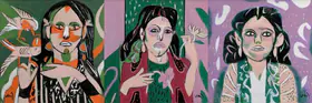 Subramanyan, K.G. (Artist). Untitled (Women), 2014 | Painting