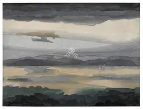 Sabavala, Jehangir (Artist). The Hooded Day, 1970 | Painting