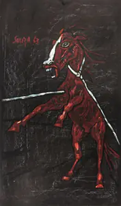 Souza, F.N. (Artist). Untitled, 1963 | Painting