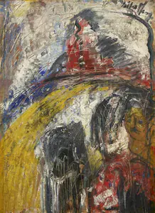 Mookherjea, Sailoz (Artist). Untitled, n.d. | Painting