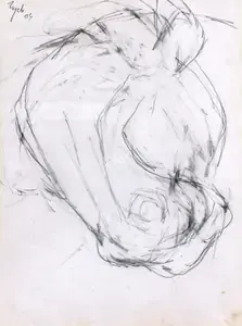 Mehta, Tyeb (Artist). Untitled, 2004 | Drawing
