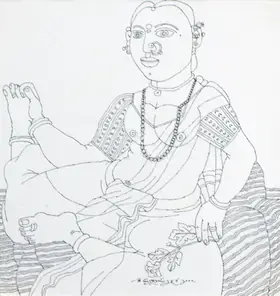 Goud, K. Laxma (Artist). Untitled, 2001 | Drawing