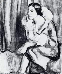 Sher-Gil, Amrita (Artist). Self Portrait, 1930 | Painting