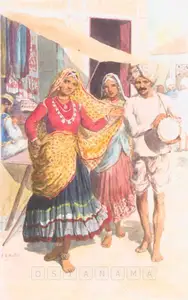 Muller, A.H. (Artist). Nautch Girl, n.d. | Painting