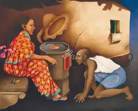 Batliwala, Abbas (Artist). Bioscope, 2011 | Painting