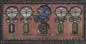 Roy, Jamini (Artist). Untitled, n.d. | Painting