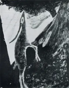 Tagore, Rabindranath (Artist). Untitled, n.d. | Painting