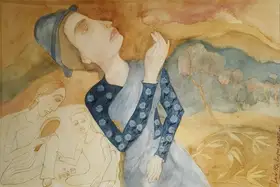 Lajmi, Lalitha (Artist). Dream I, 2017 | Painting